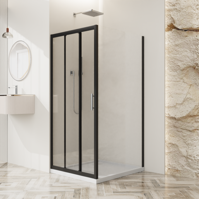 Душевой уголок BELBAGNO UNO-195-AHF-31-120/80-C-Cr